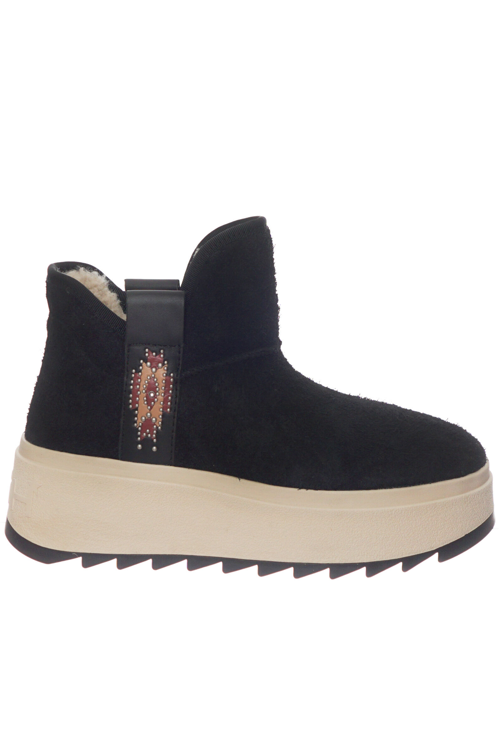 Угги жен. АРТ.FW24-S-139114-001,чер,н.з/экомех