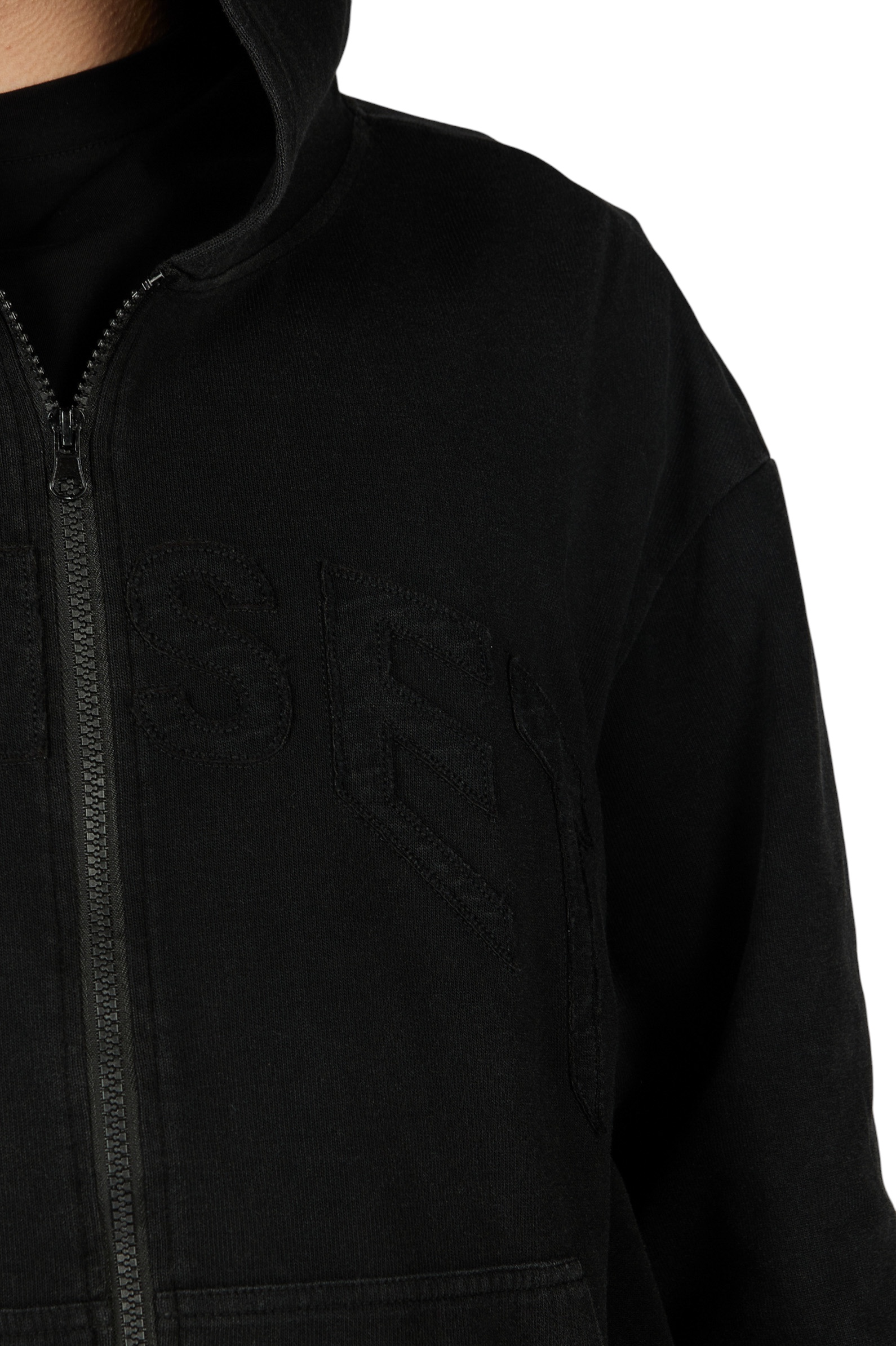 Толстовка АРТ.B-HDZ36038,чер,хл