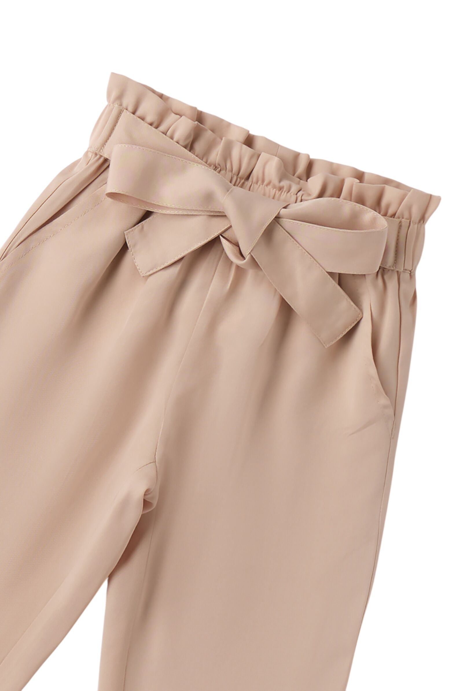 Брюки дев. АРТ.4.B410.00,беж,лиоцелл