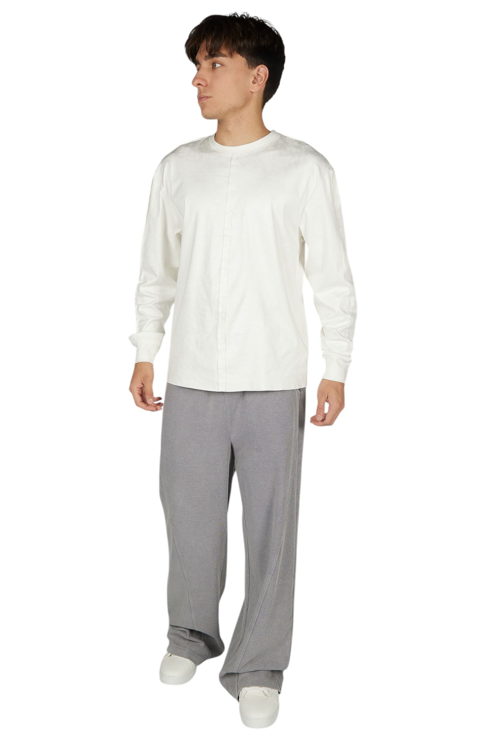 Брюки АРТ.B-TR36039,cер,хл