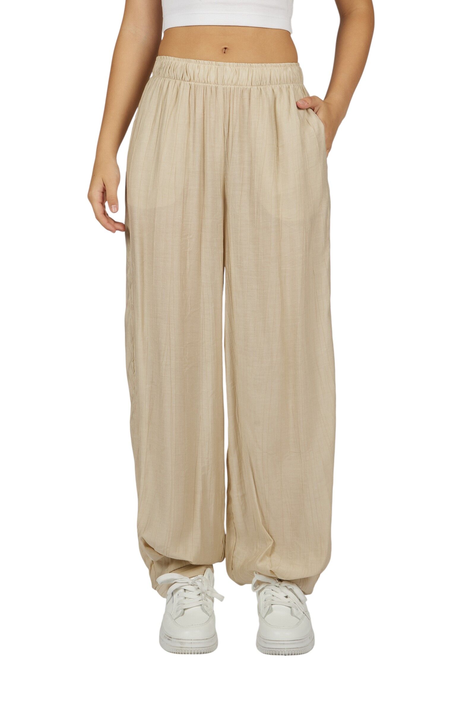 Брюки АРТ.G-TR26038,беж,вис-па