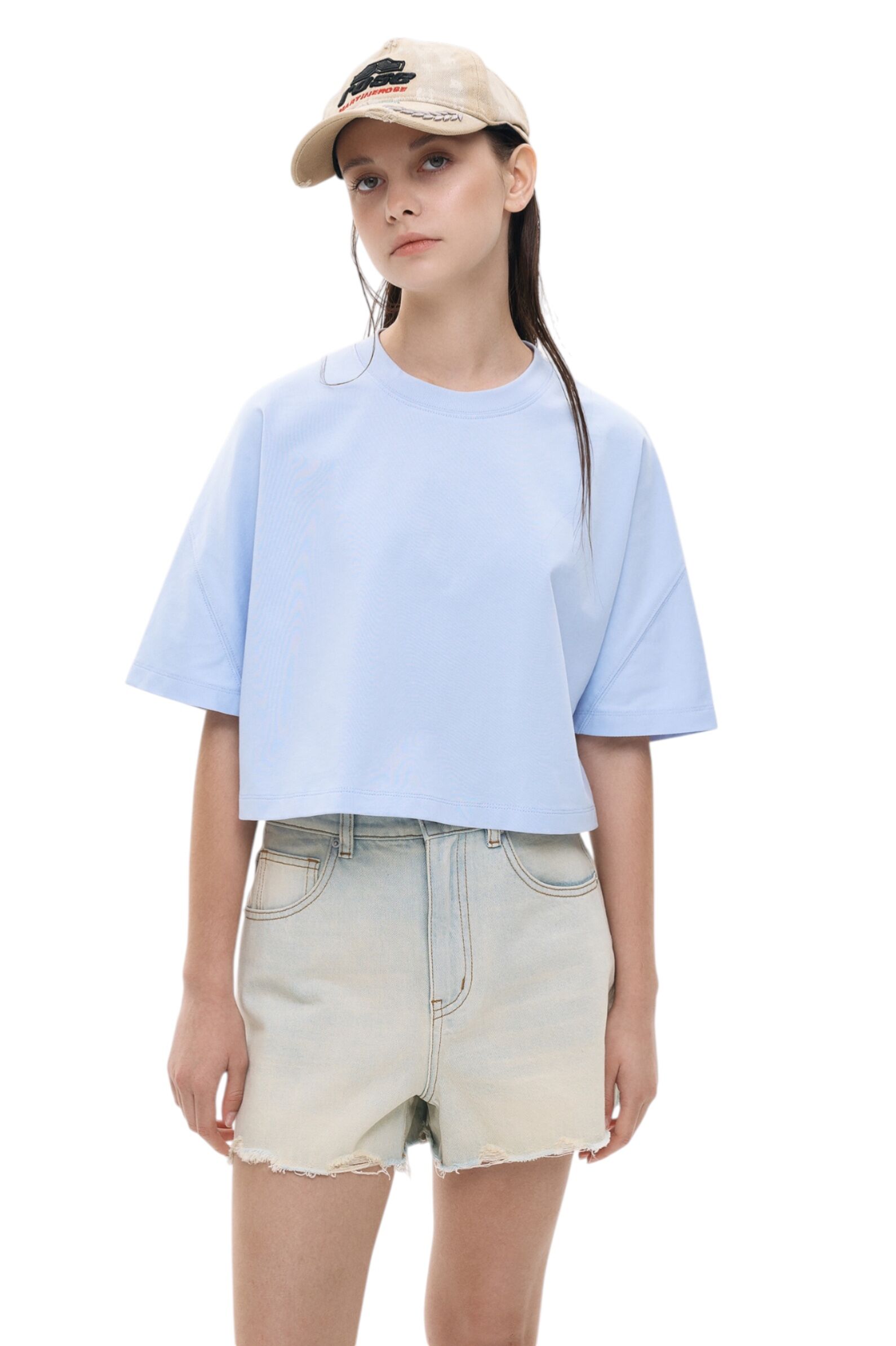 Футболка дев. АРТ.AA235026,гол,хл