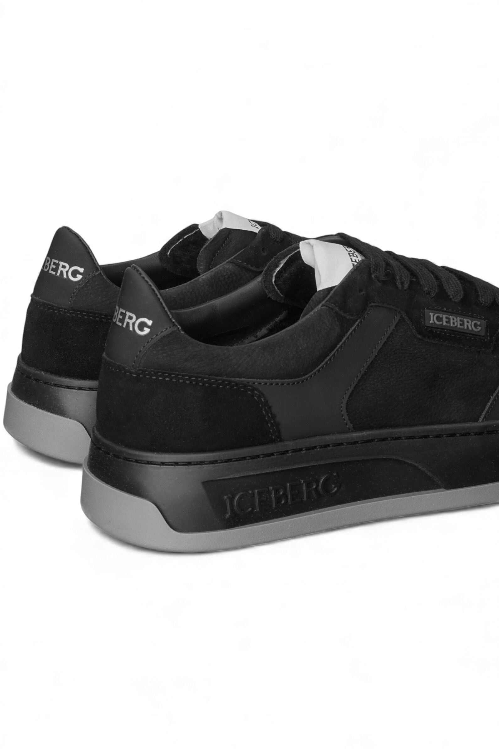 Кеды муж. АРТ.IU16870J,чер,н.нуб-з/н.м