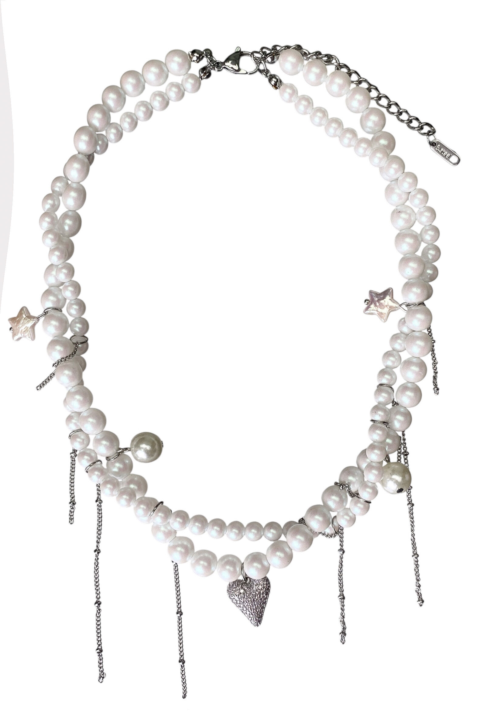 Колье АРТ.K/2025/45,бел