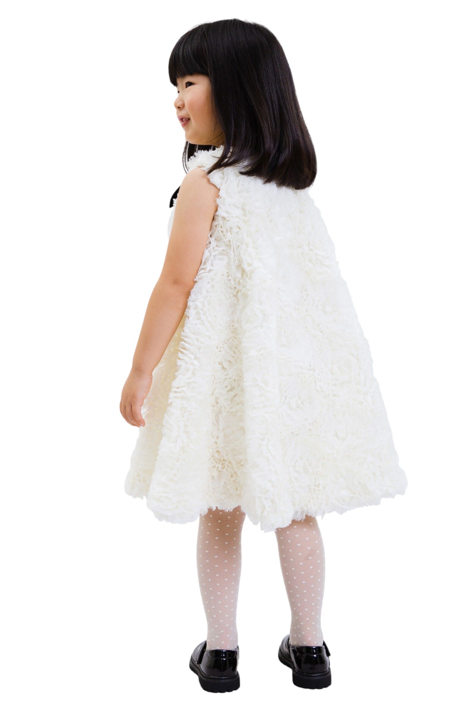 Платье дев. АРТ.2978-126-ВПШ,мол-чер,пэ/пэ-вис