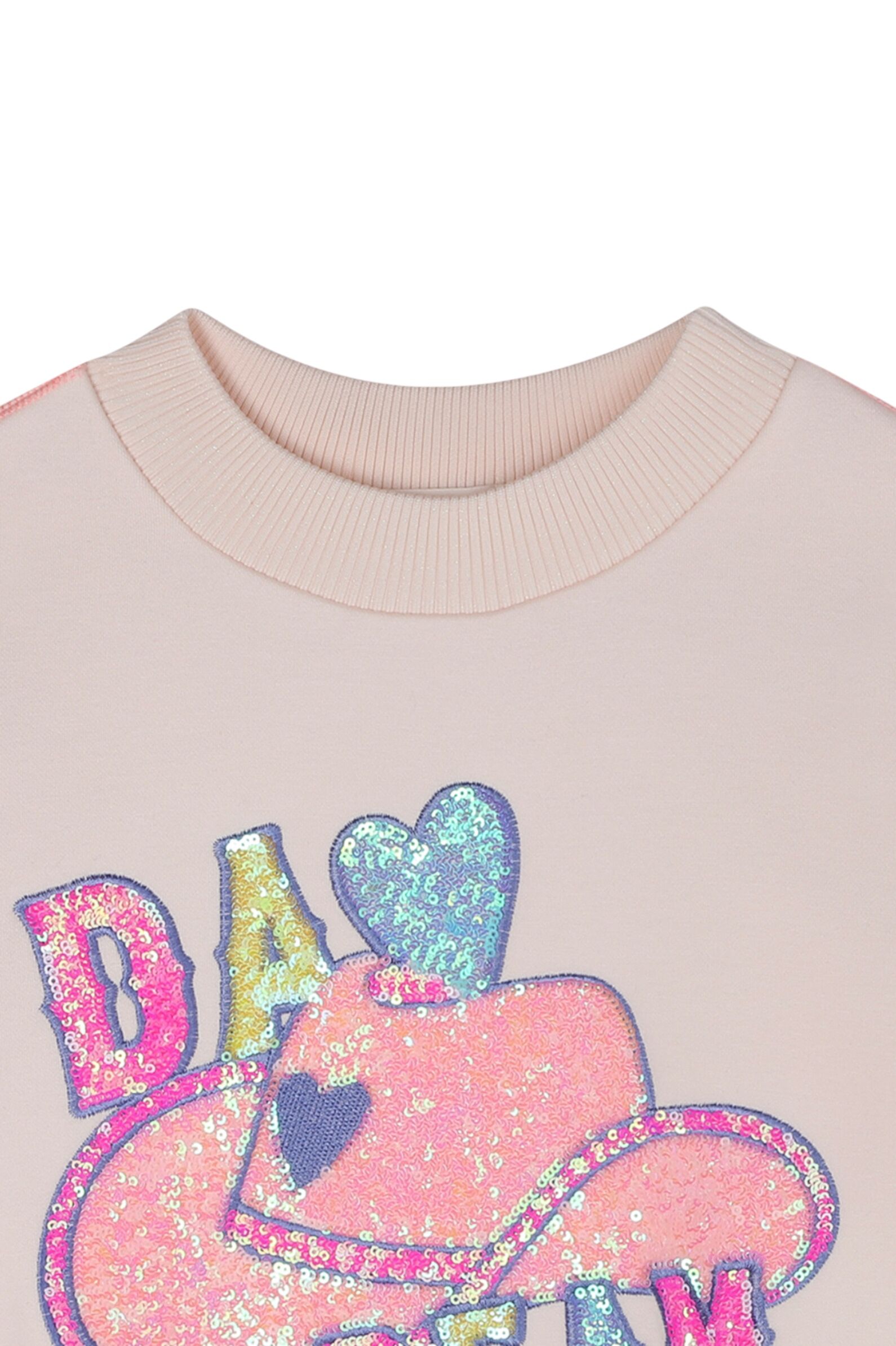 Свитшот дев. АРТ.U21371/47V,св.роз,пэ-хл